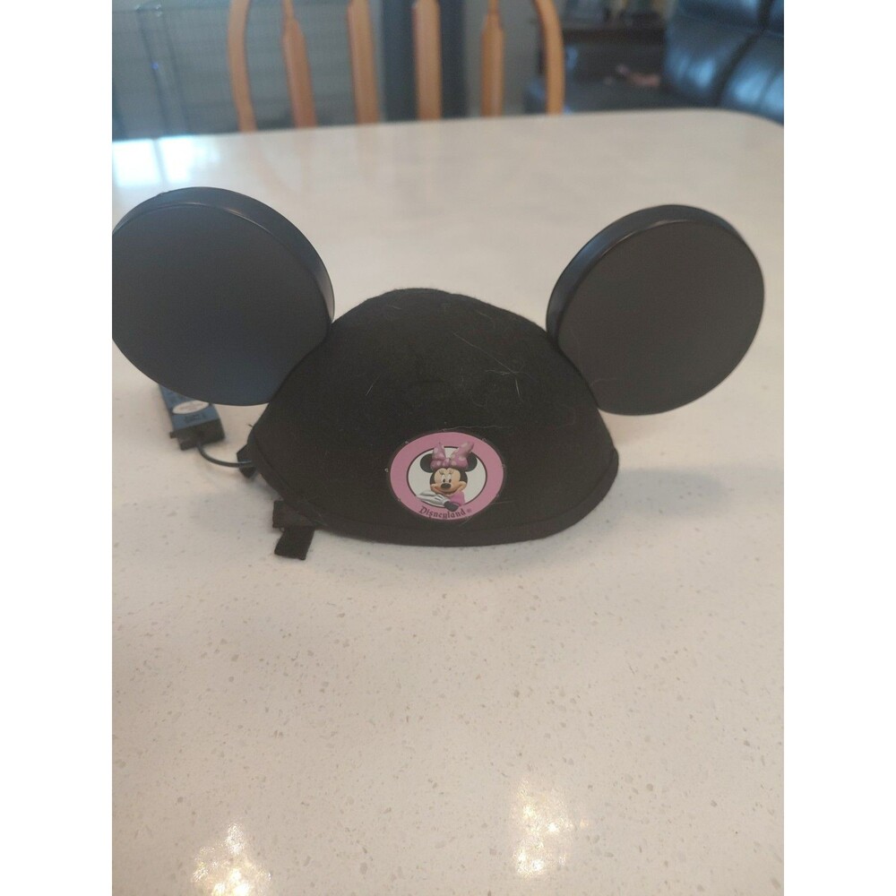 Build A Bear Minnie Mouse Disneyland Mickey Ears Hat Black Disney Parks